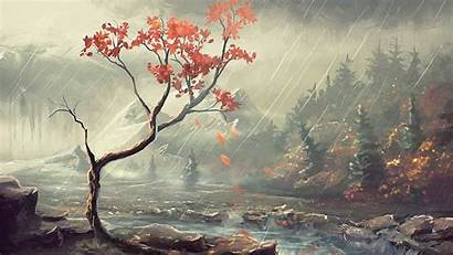 Painting Wallpapers Paintings Wide Digital Chinese Landscape