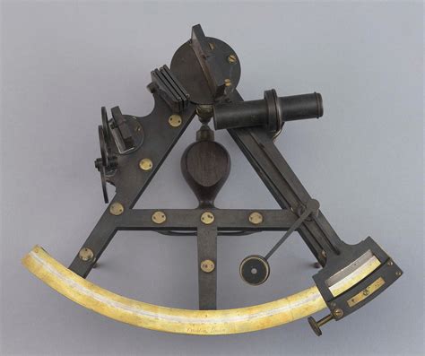 lot double frame sextant by crichton of london england 19th century length 9 25 width 11 75