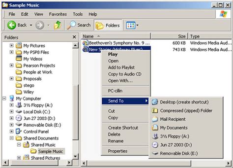 How To Move A File Or Folder In Windows Xp Dummies