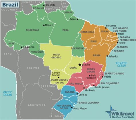 Brasilien Weltatlas