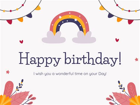 Powerpoint Birthday Card Template Prop