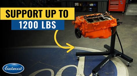 The Best Way To Store An Engine 1200lb Engine Stand Eastwood Youtube