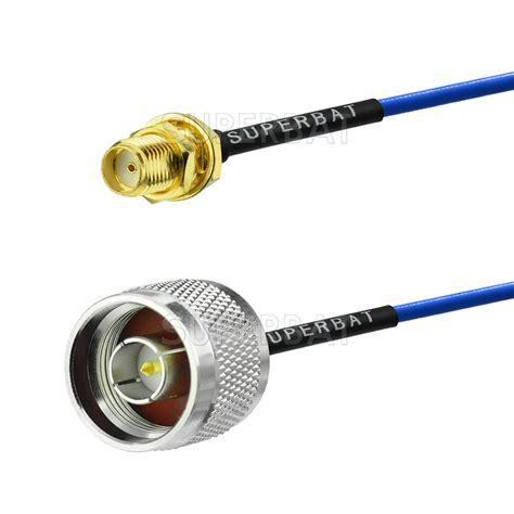 N Male To SMA Jack RF Jumper Cable With RG Jumper