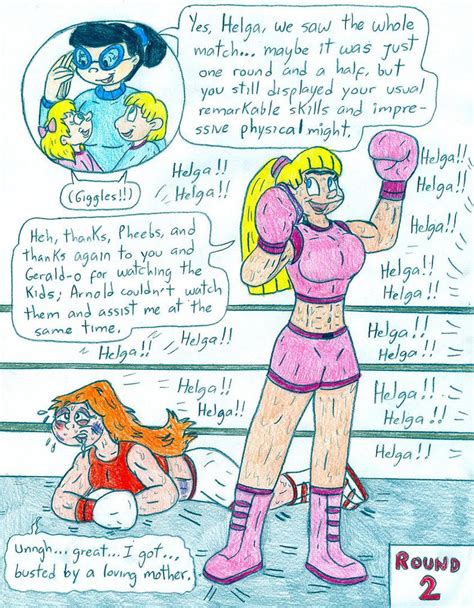 Boxing Helgas Back By Jose Ramiro On Deviantart