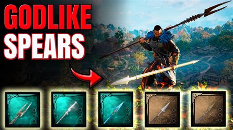 Assassin S Creed Valhalla The STRONGEST SPEARS And How To Get Them