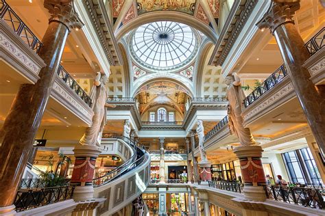 Atrium In Forum Shopping Mall At Photograph By Sylvain Sonnet Pixels