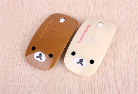 Rilakkuma Cordless Mouse 33 Yuan Wireless Mouse Pc Mouse Rilakkuma