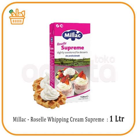 Jual Millac Roselle Whipping Cream Supreme 1l Di Seller Toko Ananta