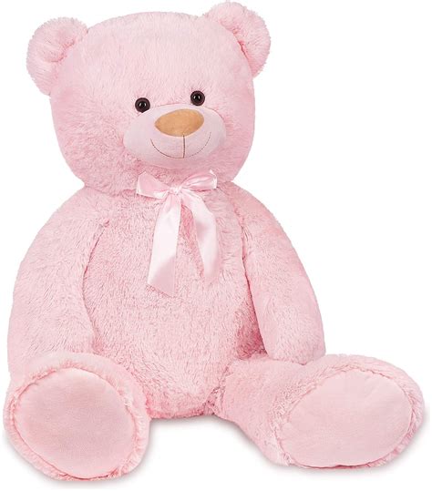 Brubaker Xxl Teddy Bear 40 Inches 100 Cm Pink Soft Toy Cuddly Toy