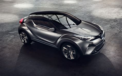 Wallpaper 2015 Toyota C Hr Hybrid Concept Car Top View 2560x1600 Hd