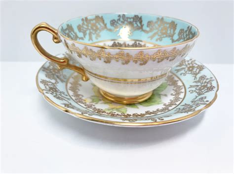 Stanley Tea Cup And Saucer Floral Tea Cups Big Rose Teacup Antique Teacups Vintage Teatime