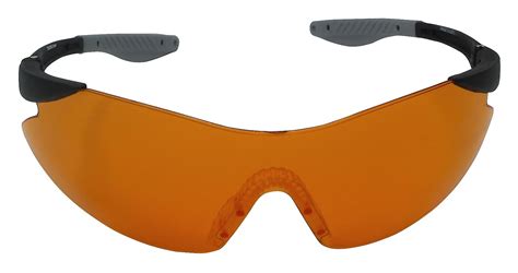 Target Shooting Safety Glasses Orange Shatterproof Uv400 Lens Ebay