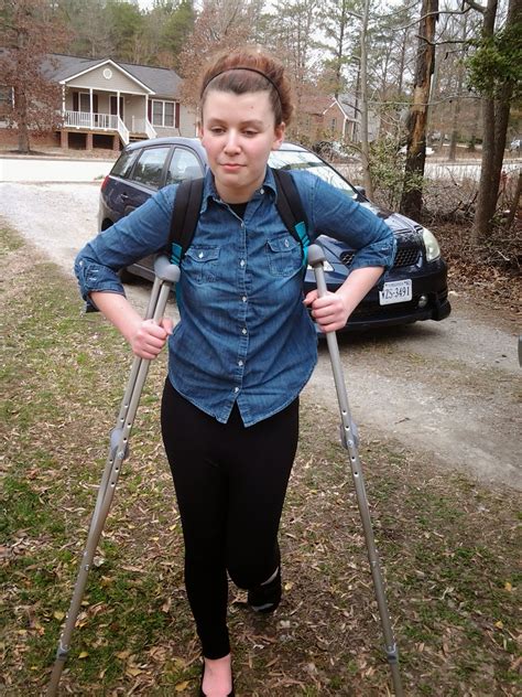 Stay At Home Mom Crutches Again