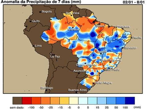 Select from the other forecast maps (on the right). Challenging weather for crops in some parts of Brazil ...
