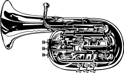 Black Brass Band Instrument Png Hd Quality Png Play