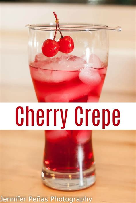 Cherry Crepe Drinks Alcohol Recipes Cherry Vodka Drinks Party