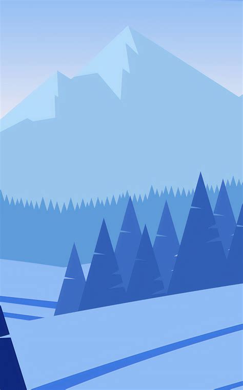 800x1280 Minimalist Mountains Snow 4k Nexus 7samsung Galaxy Tab 10