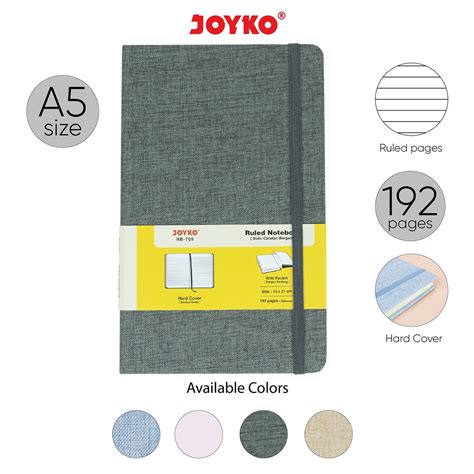 Jual Notebook Buku Tulis Catatan Diary Agenda Joyko Nb 709 Cloth Kain