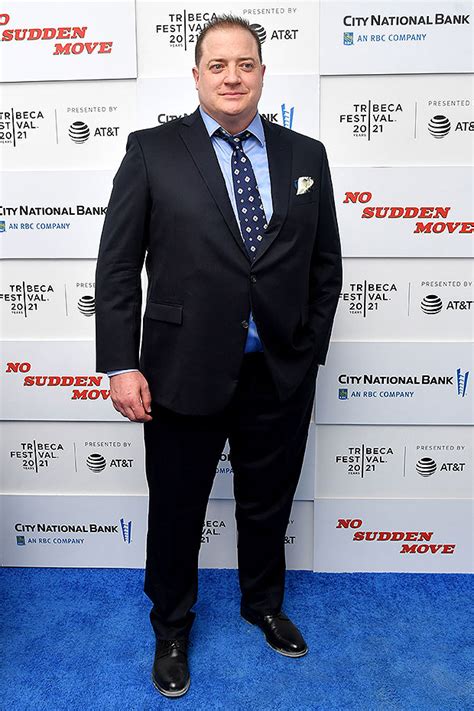Brendan Fraser Makes Rare Appearance On The Red Carpet At Film Festival