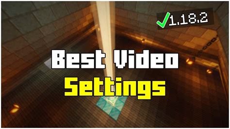 1182 Best Minecraft Video Settings Fix Lag And Get More Fps