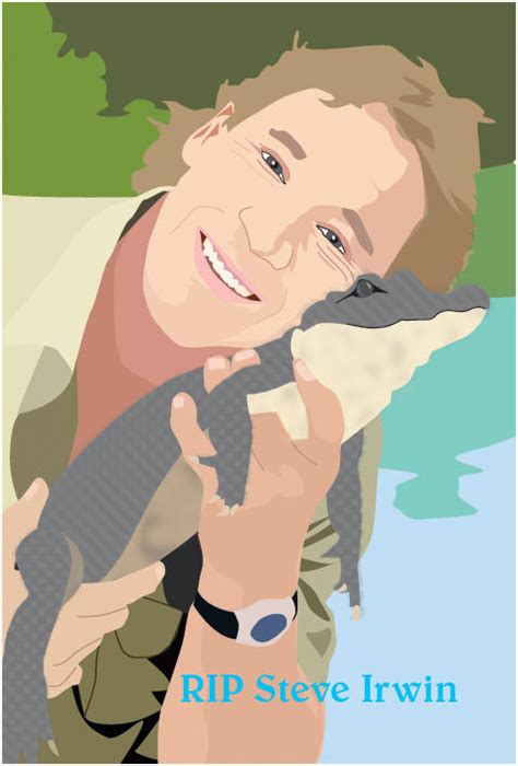 Rip Steve Irwin Vector By Llvllagic On Deviantart