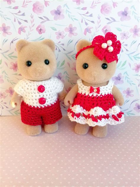 Clothing For Sylvanian Families Calico Critters Sylvanian Etsy In