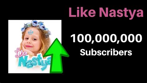Like Nastya Is About To Hit Million Subscribers LIVE YouTube