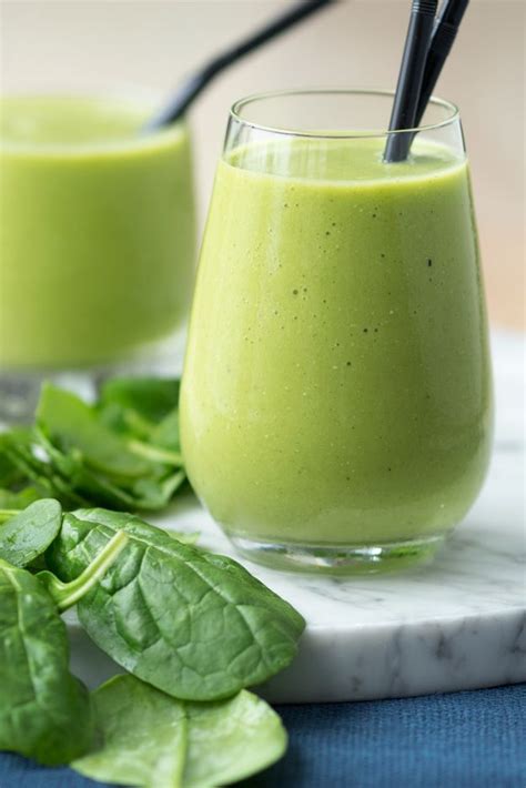Recipes by daily burn on 11/7/2013. Healthy Spinach Smoothie Recipe (Vegan, Dairy-free) | The ...