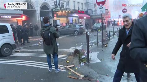 Clashes Break Out In Paris Following Mass Shooting In A Kurdish