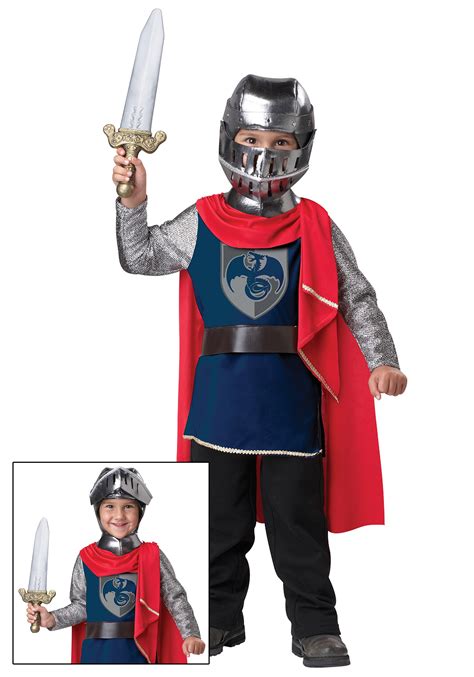 Toddler Knight In Shining Armor Costume Boys Medieval Costumes