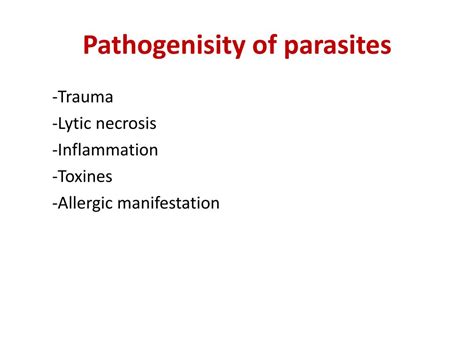 Ppt Parasitology Powerpoint Presentation Free Download Id 2159842
