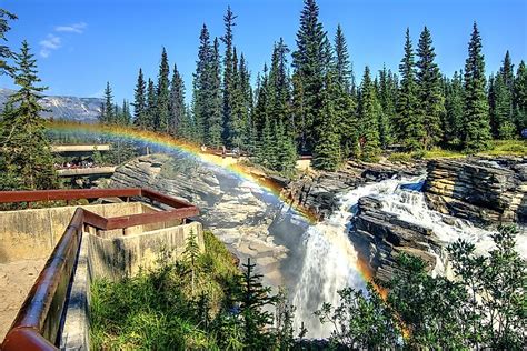 Athabasca Falls Worldatlas