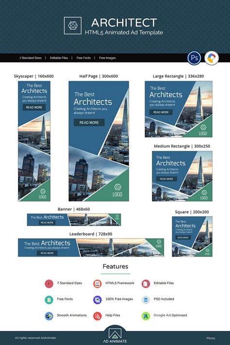 Professional Services Architect Ad Banner Animated Banner