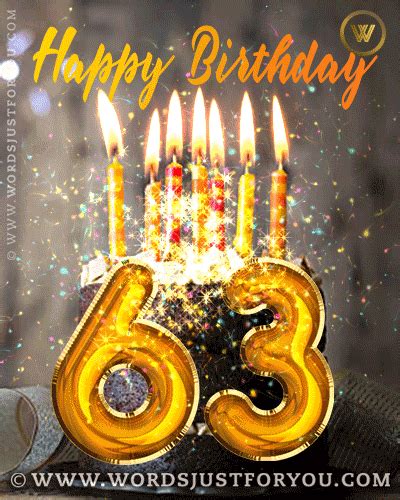 Happy 63 Birthday  13 Original Creative