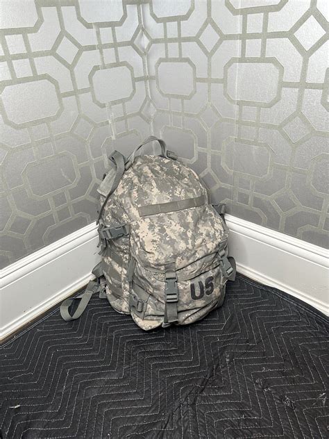US Army MOLLE II Day Assault Patrol Pack NO Stiffener ACU Camouflage EBay