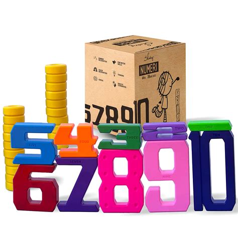 Number Blocks Toddler Toys Preschool Learning Activities Stem Toys Sk
