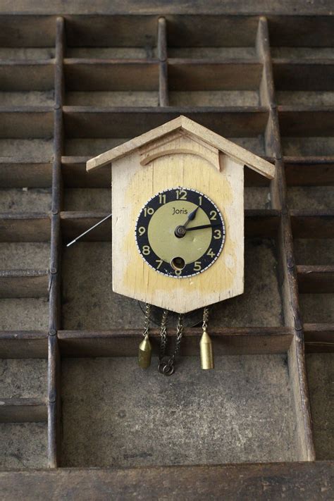 Small Cuckoo Clock Parts Brass Gears Cuckoo Clock Vintage Etsy