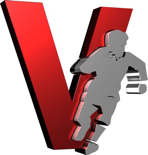 Red V Logo Logodix