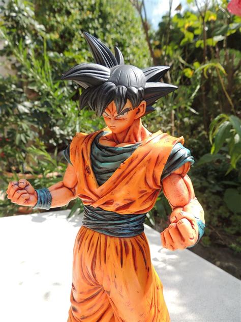 Was defeated at he last strongest under the heavens. Dragon ball z figurine goku master star piece repeinte d ...