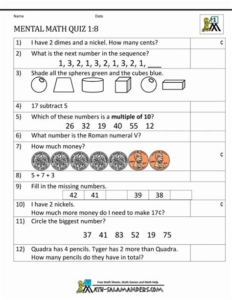 Mathspower Sample Year 1 Worksheet Free Year 1 Maths Worksheets Pdf