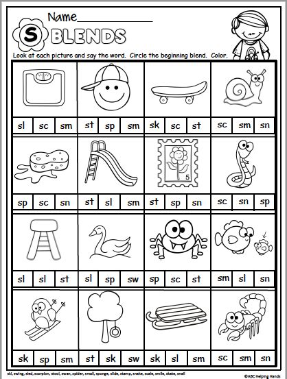 Spring math and literacy packet for 1st grade