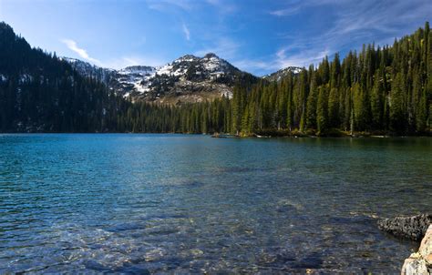 Lower Cold Lake Mission Mountains Wilderness Montana Troy Smith