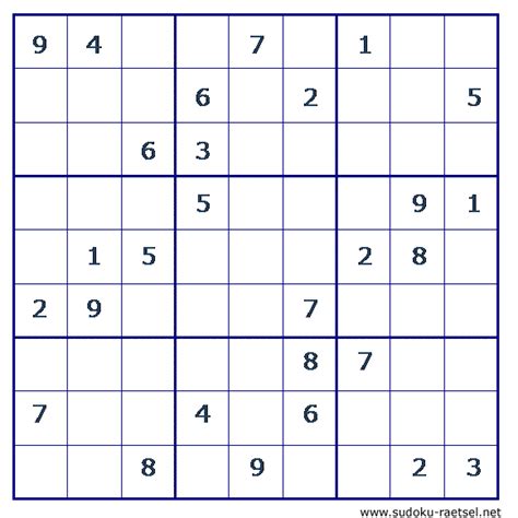 1979 wurde es zum ersten mal in einem rätselmagazin unter dem namen numberplace. Sudoku sehr schwer Online & zum Ausdrucken | Sudoku ...