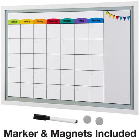 Calendar Whiteboard Large Customize And Print