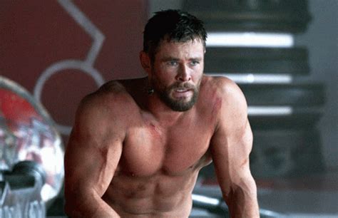 Thor Chris Hemsworth Shirtless Gifs Tenor