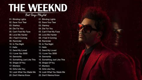 The Weeknd Best Songs The Weeknd Greatest Hits Full Album Youtube