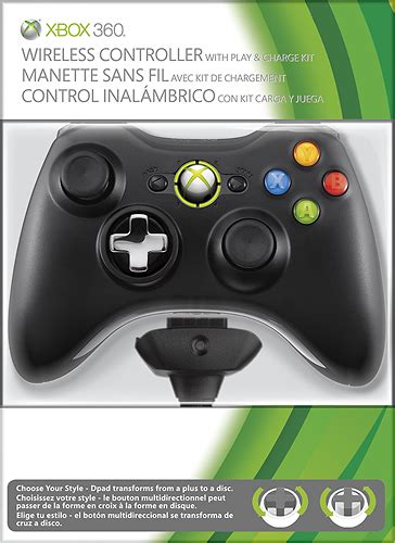 Best Buy Microsoft Xbox 360 Wireless Controller With Transforming D