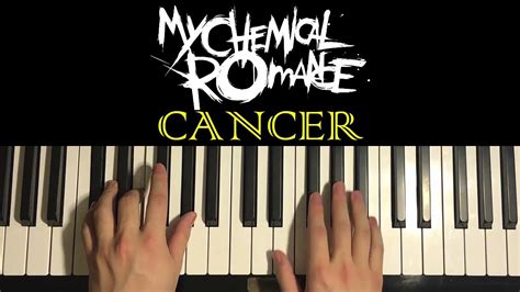 My Chemical Romance Cancer Piano Tutorial Lesson Youtube