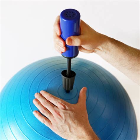 Buy Hand Pump 10 Inch 2 Way Air Pump For Exercise Ball Pilates Balls