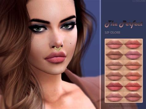 Base Game Found In Tsr Category Sims 4 Female Lipstick Sims 4